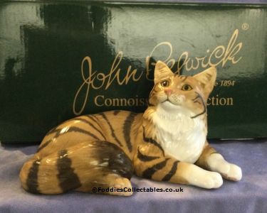 John Beswick Tabby Cat quality figurine